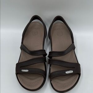 CROCS Brown Sandals Comfortable Footwear